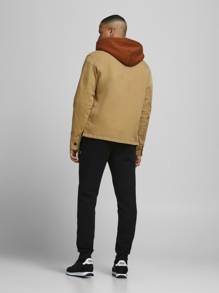 Jack & Jones Čierne tepláky Jack & Jones Gordon