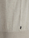 Jack & Jones Béžový pánsky žíhaný základný sveter Jack & Jones Emil