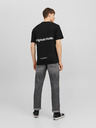 Jack & Jones Čierna pánska košeľa Jack & Jones Vesterbro