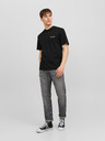 Jack & Jones Čierna pánska košeľa Jack & Jones Vesterbro