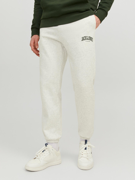 Jack & Jones Svetlošedé pánske opálené džogingy Jack & Jones Kane