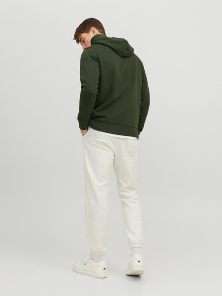 Jack & Jones Svetlošedé pánske opálené džogingy Jack & Jones Kane