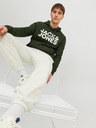 Jack & Jones Svetlošedé pánske opálené džogingy Jack & Jones Kane