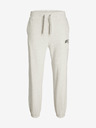 Jack & Jones Svetlošedé pánske opálené džogingy Jack & Jones Kane