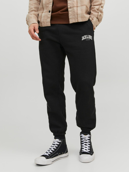 Jack & Jones Čierne pánske tepláky Jack & Jones Kane