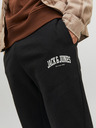 Jack & Jones Čierne pánske tepláky Jack & Jones Kane