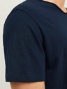 Jack & Jones Tmavomodré pánske tričko Jack & Jones Basher