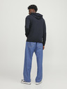 Jack & Jones Tmavomodrá pánska mikina Jack & Jones Air s kapucňou na zips