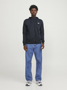 Jack & Jones Tmavomodrá pánska mikina Jack & Jones Air s kapucňou na zips