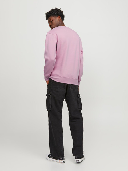 Jack & Jones Svetloružová pánska mikina Jack & Jones Vesterbro