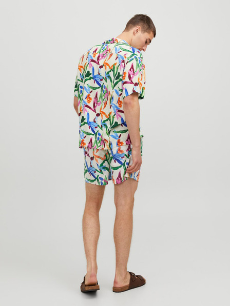 Jack & Jones Farebná pánska vzorovaná košeľa s krátkym rukávom Jack & Jones Luke