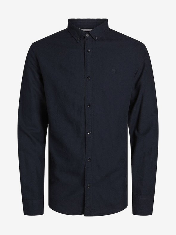 Jack & Jones Tmavomodrá pánska košeľa Jack & Jones Maze
