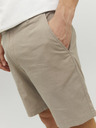 Jack & Jones Béžové pánske chino šortky s plátnom Jack & Jones Dave