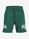 Jack & Jones Tmavozelené pánske tepláky Jack & Jones Cory
