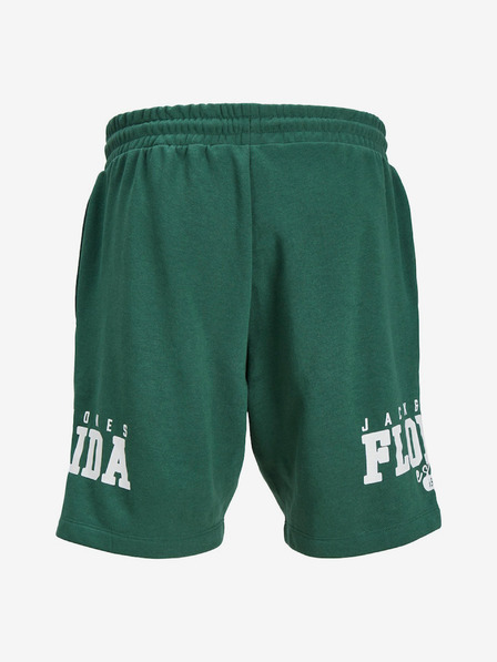 Jack & Jones Tmavozelené pánske tepláky Jack & Jones Cory