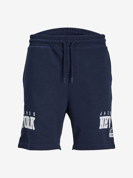Jack & Jones Tmavomodré pánske tepláky Jack & Jones Cory