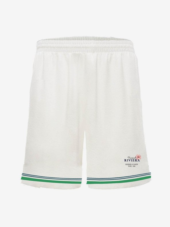 Jack & Jones Biele pánske šortky Jack & Jones Riviera