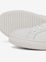 Jack & Jones Biele pánske kožené tenisky Jack & Jones Radcliffe