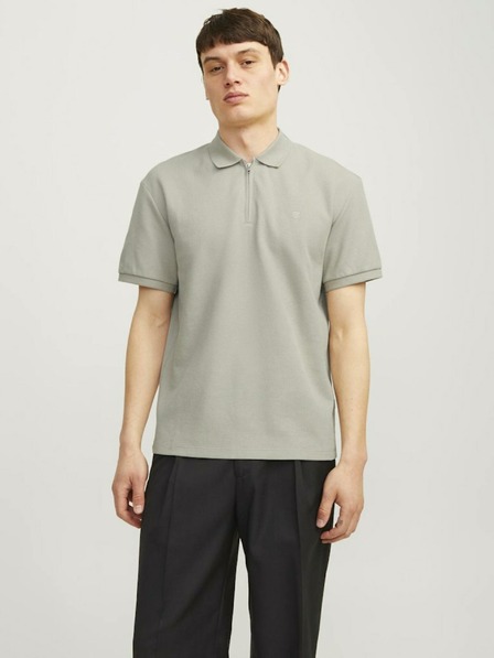 Jack & Jones Svetlozelené pánske polo tričko Jack & Jones