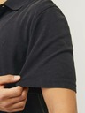 Jack & Jones Čierna pánska polokošeľa Jack & Jones William