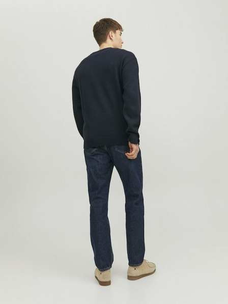 Jack & Jones Tmavomodrý pánsky sveter Jack & Jones Jack