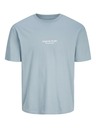 Jack & Jones Svetlomodré pánske tričko Jack & Jones Vesterbo