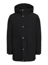 Jack & Jones Čierna pánska bunda Jack & Jones Trek