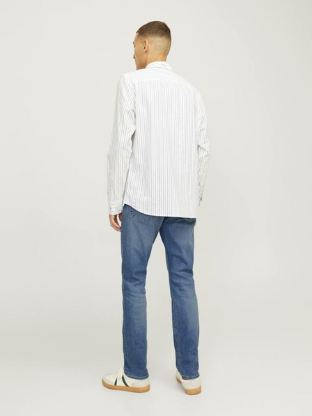 Jack & Jones Modré pánske slim fit džínsy Jack & Jones Glenn
