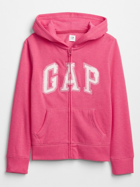 GAP Detská mikina GAP logo zip