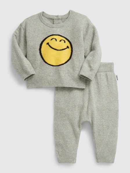 GAP Baby pletená súprava GAP × SmileyWorld®