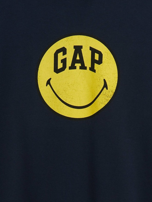 GAP Detské mikinové šaty Gap × SmileyWorld® GAP