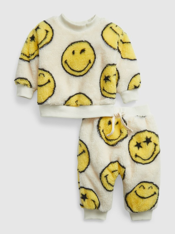 GAP Baby plyšová súprava GAP × SmileyWorld®