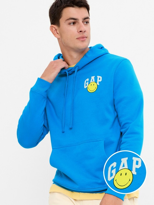 GAP Mikina Gap × SmileyWorld® Unisex GAP