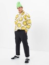 GAP Mikina fleece Gap × SmileyWorld® Unisex GAP