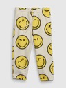 GAP Baby fleece tepláky GAP × SmileyWorld® Unisex