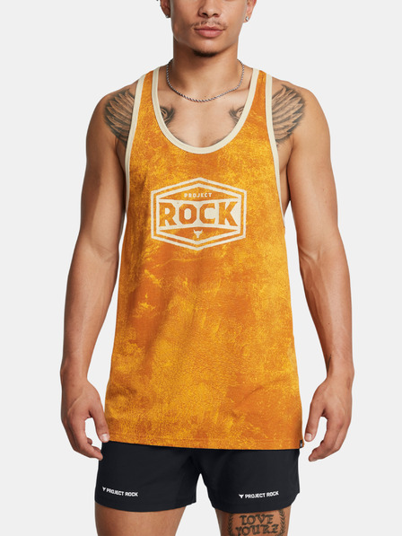 Under Armour Tielko Under Armour UA Pjt Rck Racer Tank Tools-YLW