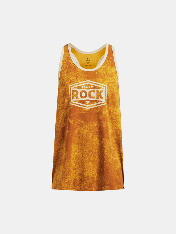 Under Armour Tielko Under Armour UA Pjt Rck Racer Tank Tools-YLW