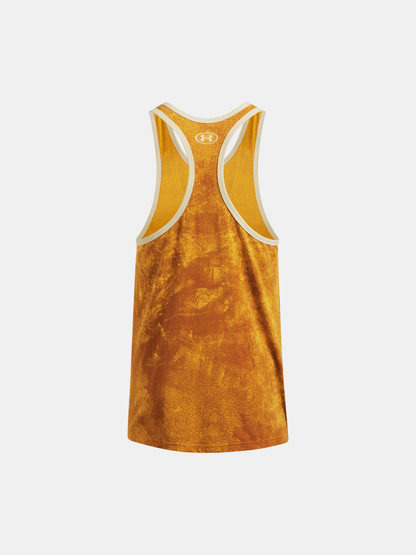 Under Armour Tielko Under Armour UA Pjt Rck Racer Tank Tools-YLW