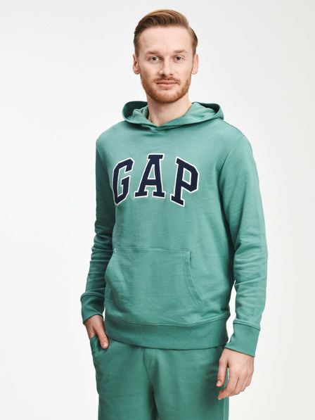 GAP Mikina s logom Gap s kapucňou GAP