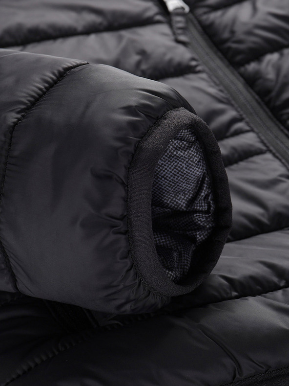 ALPINE PRO Detská obojstranná bunda hi-therm ALPINE PRO DOUWO čierna