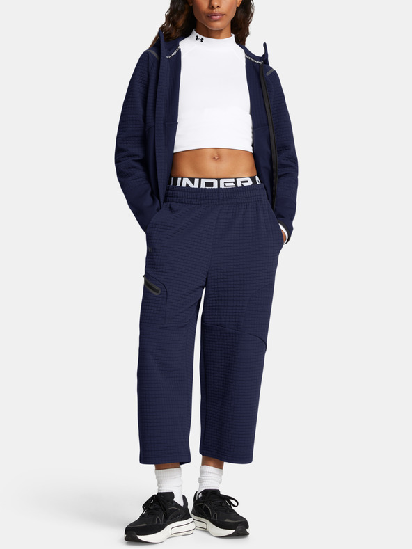 Under Armour Dámske športové nohavice Under Armour Unstoppable Flc Grid Crop