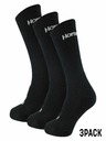 Horsefeathers Delete Premium 3Pack Socks - čierne veľkosť 11 - 13 HORSEFEATHERS