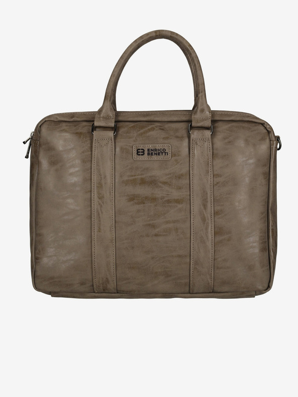 Enrico Benetti Enrico Benetti Rotterdam 15" taška na notebook Medium Taupe