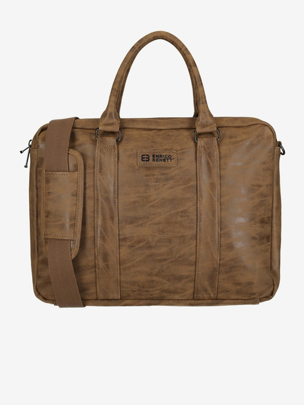 Enrico Benetti Enrico Benetti Rotterdam 15" taška na notebook Camel