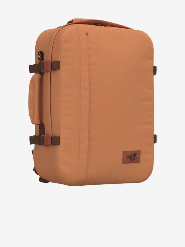 CabinZero Hnedý dámsky batoh CabinZero Classic 44L Gobi sands