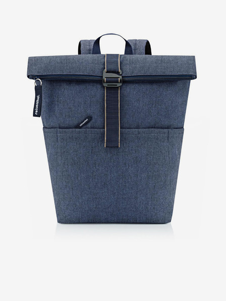 Reisenthel Batoh Reisenthel Rolltop Herringbone Dark Blue