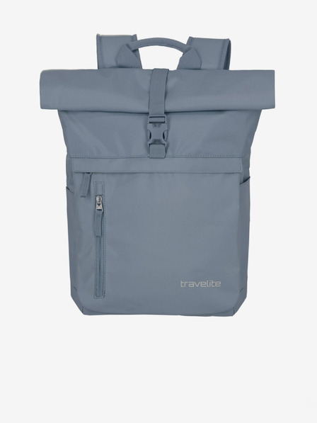 Travelite Batoh Travelite Basics Roll-up Backpack Smoke blue