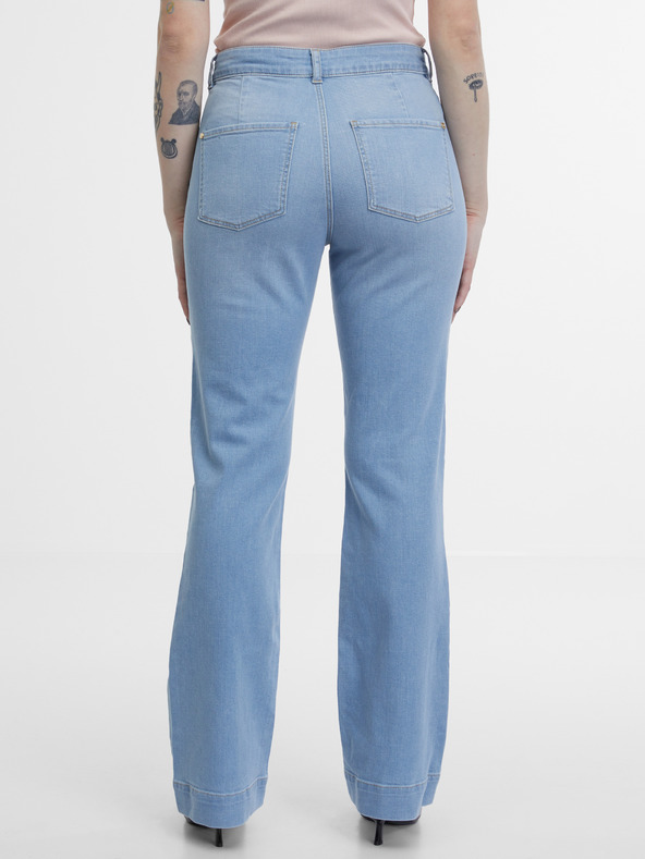 Orsay Svetlomodré dámske džínsy bootcut ORSAY