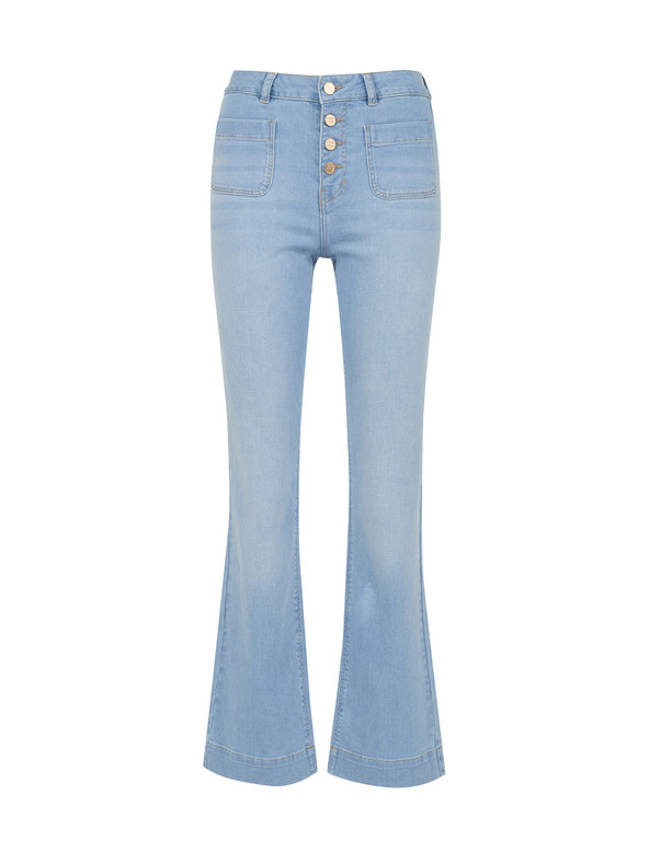 Orsay Svetlomodré dámske džínsy bootcut ORSAY