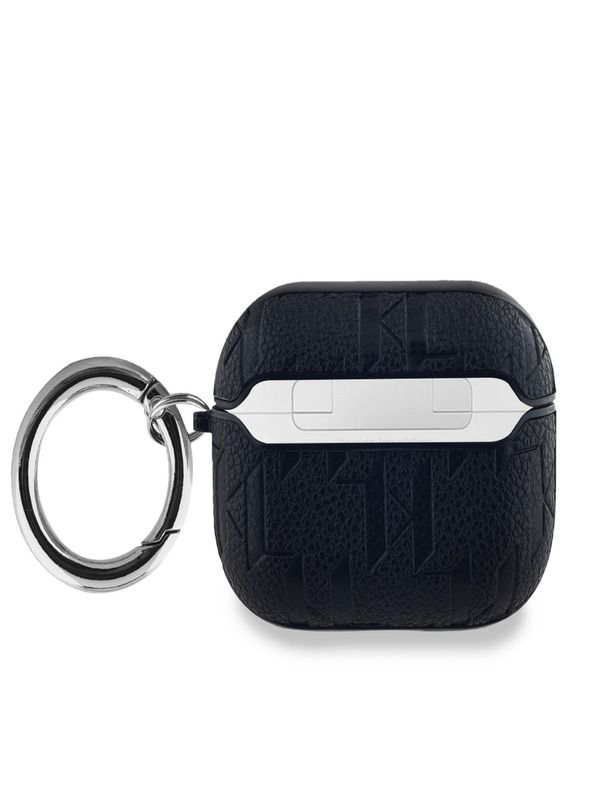 Karl Lagerfeld Karl Lagerfeld PU Embossed Karl Head Case pre AirPods Pro Black